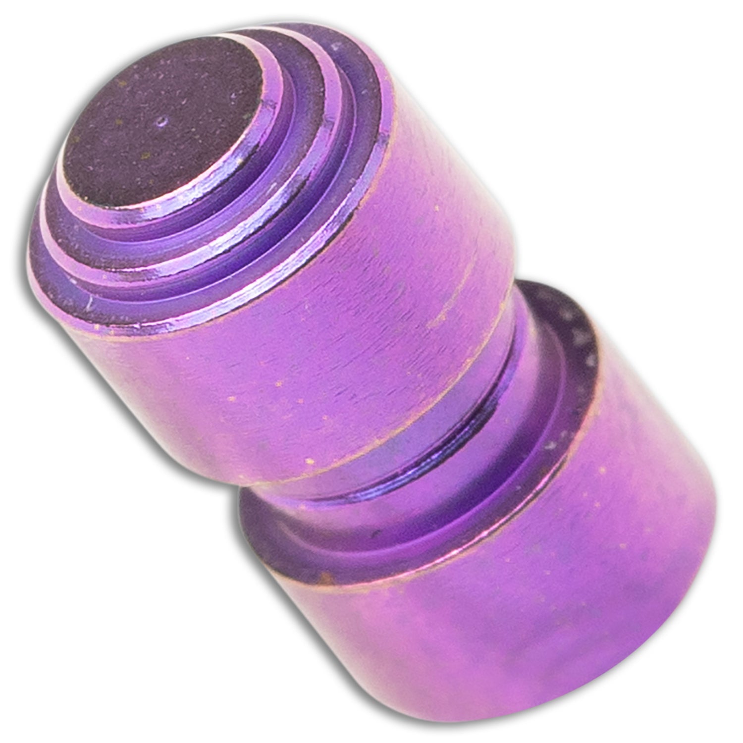 Knafs Lander 2 and Lander 3 Titanium Thumb Stud - Purple