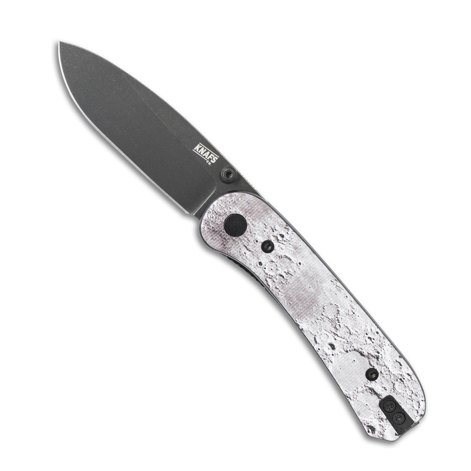Lander 1 Pocket Knife - Printed G10 Scales - Pre-Built