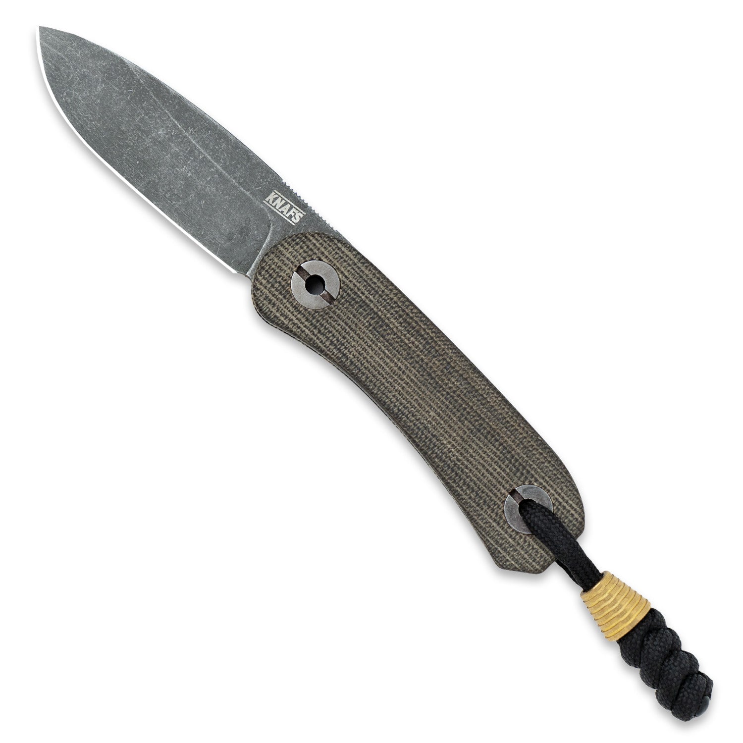 Leader 4 Fixed Blade Knife - Mooniest Micarta - Front