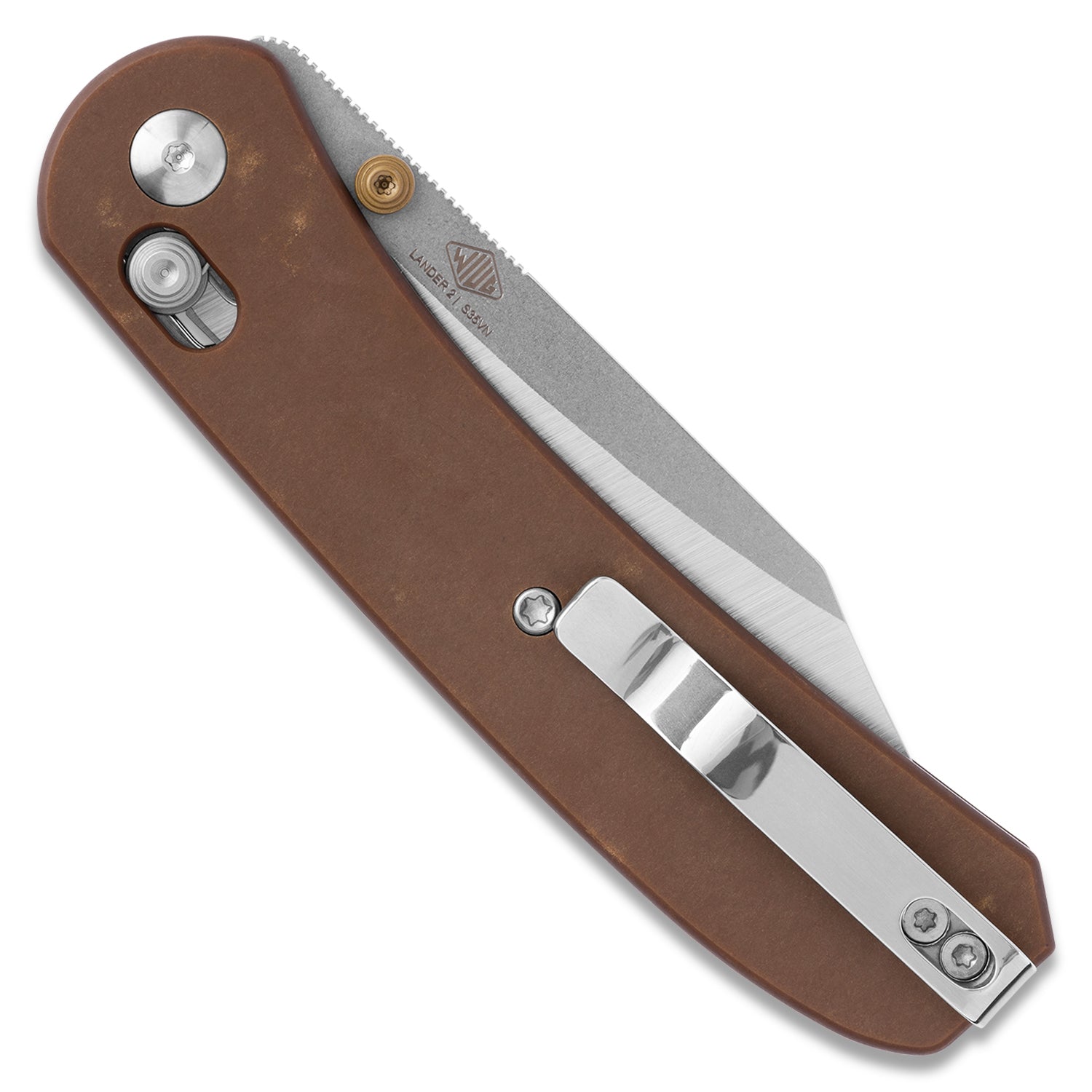 Lander 2 Pocket Knife - Clip Point - S35VN