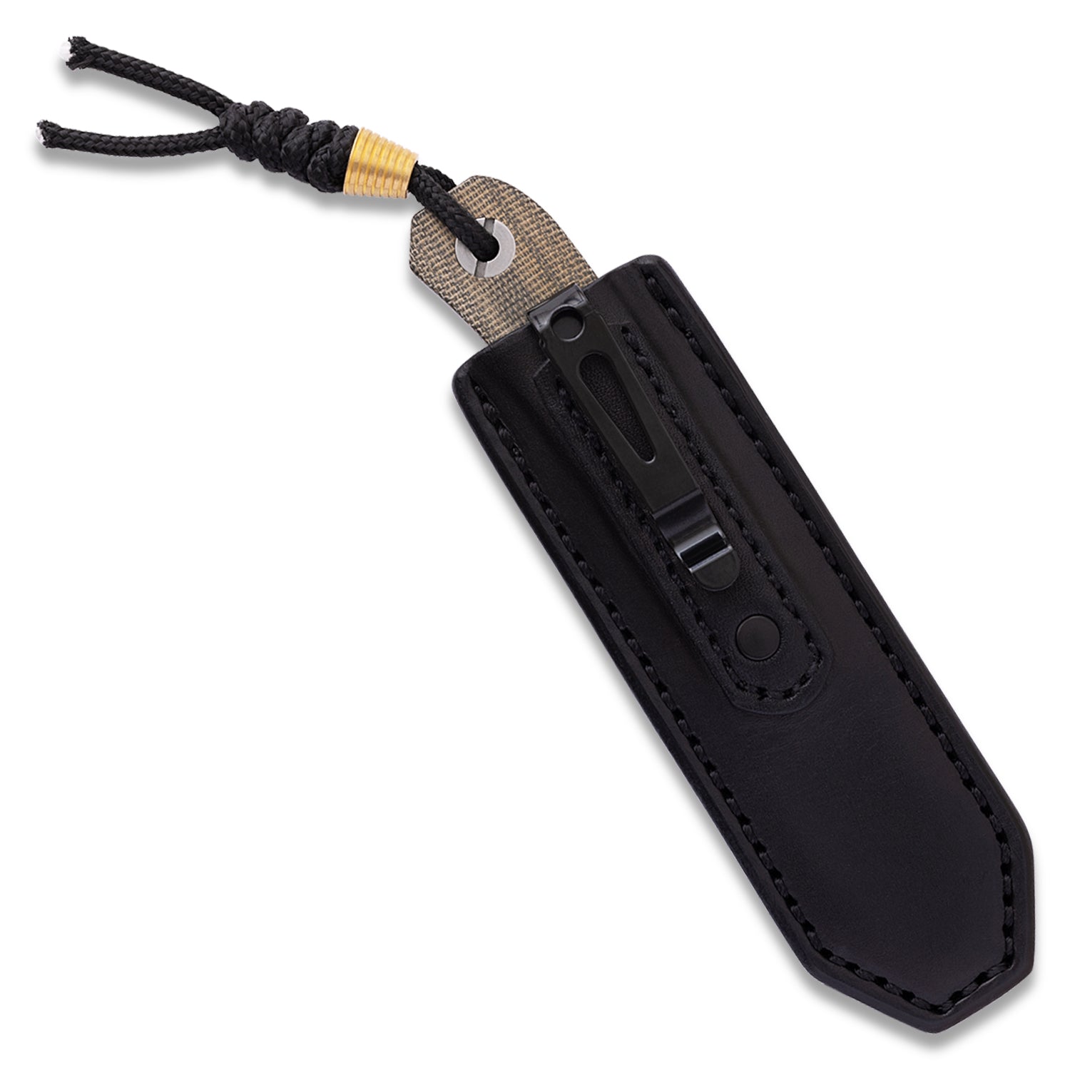 Lander 4 In-Pocket Leather Sheath - Black