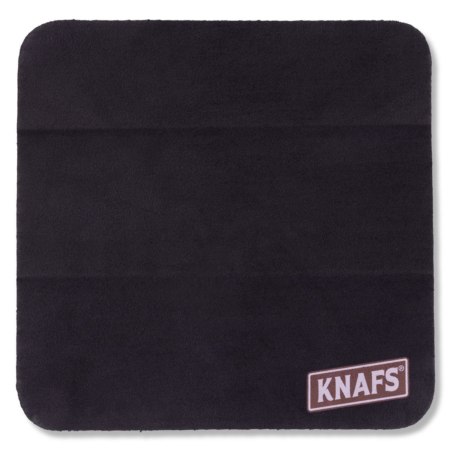 Polishing Cloth - Black Suede - Red Logo