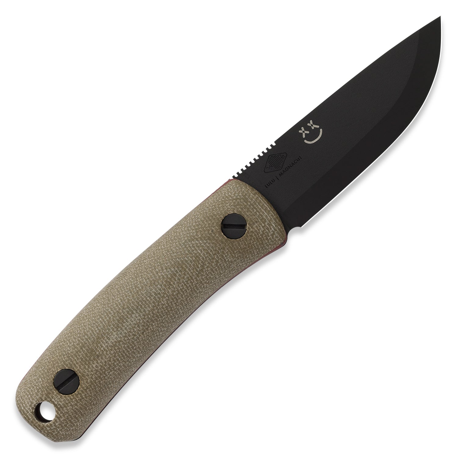 BLEM - Lulu - Fixed Blade Knife - Black MagnaCut