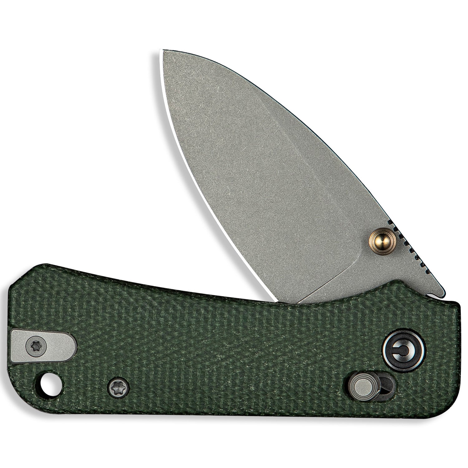 PREORDER: Baby Banter 2 Pocket Knife - Green Micarta - Nitro V