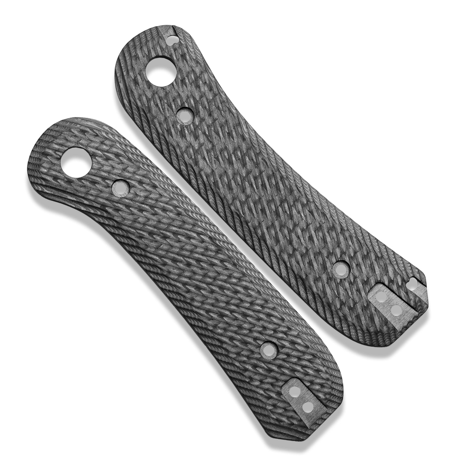 Lander 1 Knife Scales - Bias Carbon Fiber