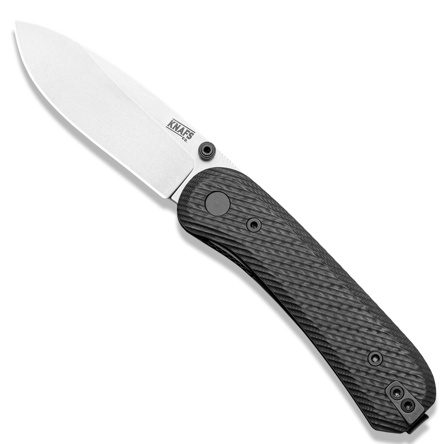 Lander 1 Knife Scales - Bias Carbon Fiber