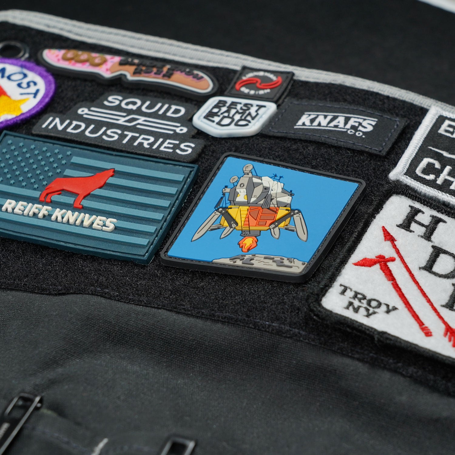 Lunar Lander Knife Patch - Together with other Patches