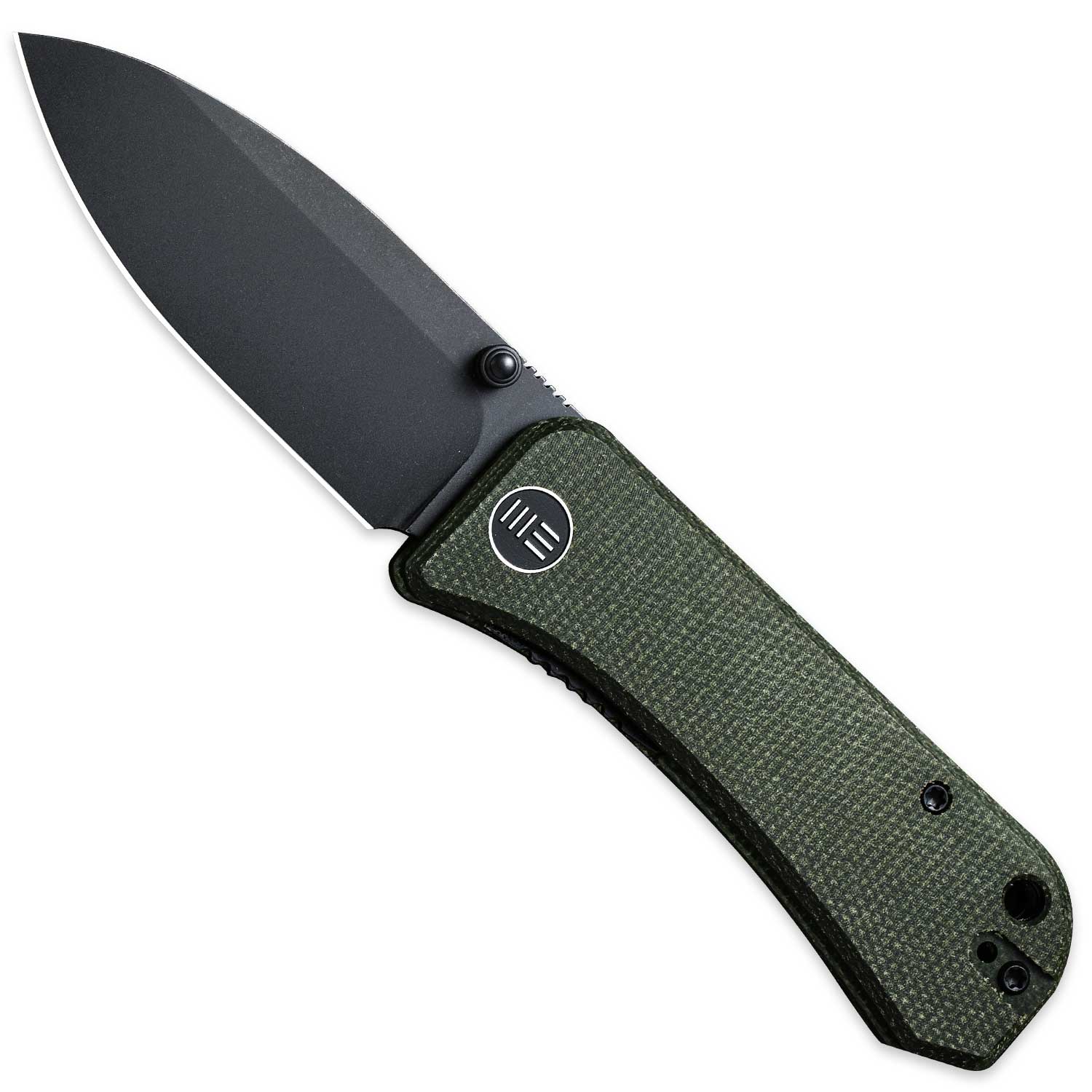 Banter Pocket Knife - Green Micarta - S35VN