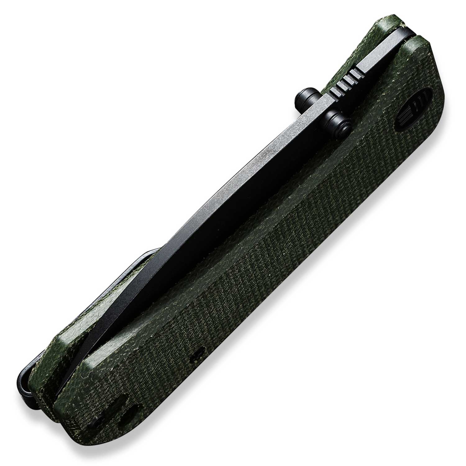 Banter Pocket Knife - Green Micarta - S35VN