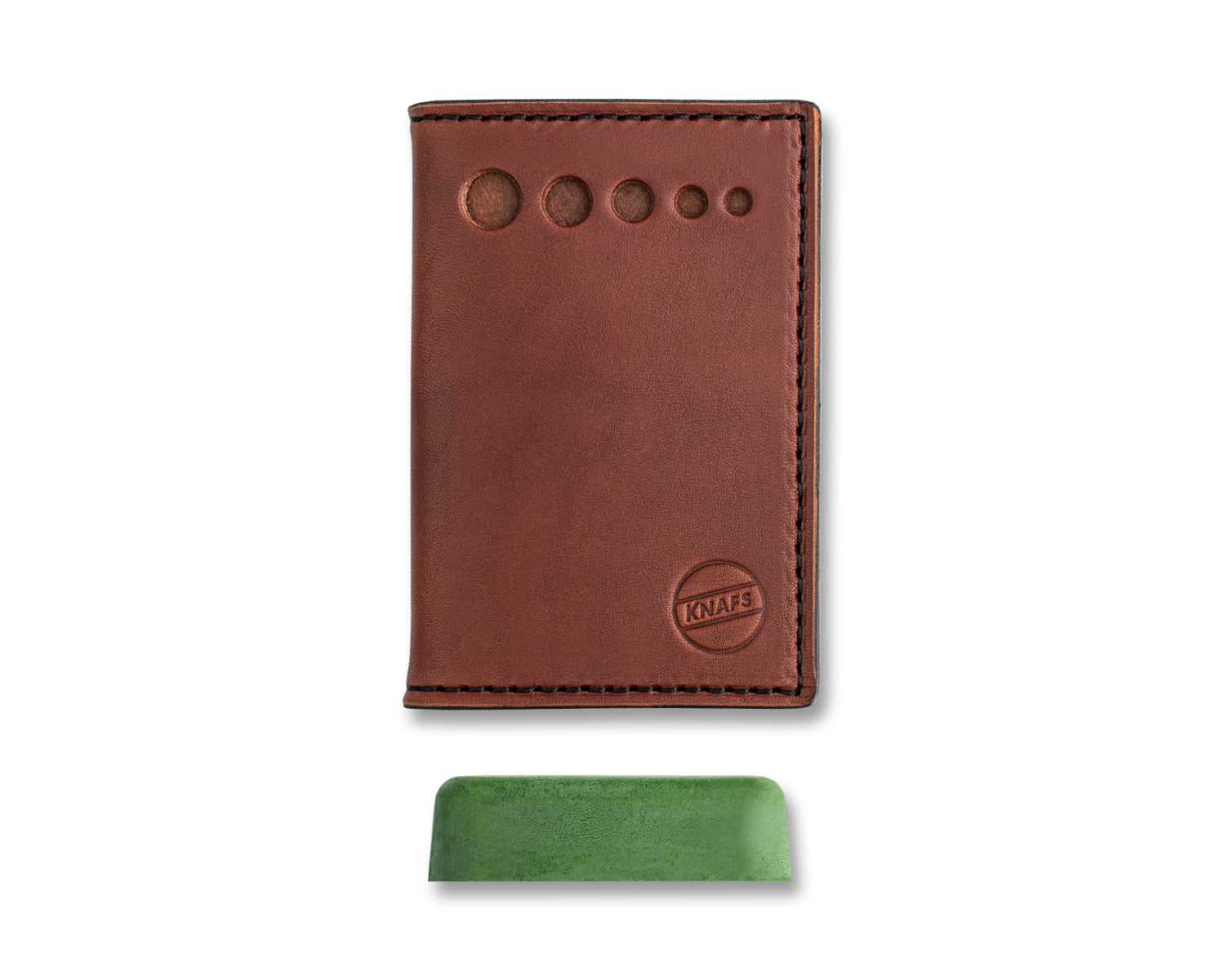 Leather Strop Wallet for Pocket Knives
