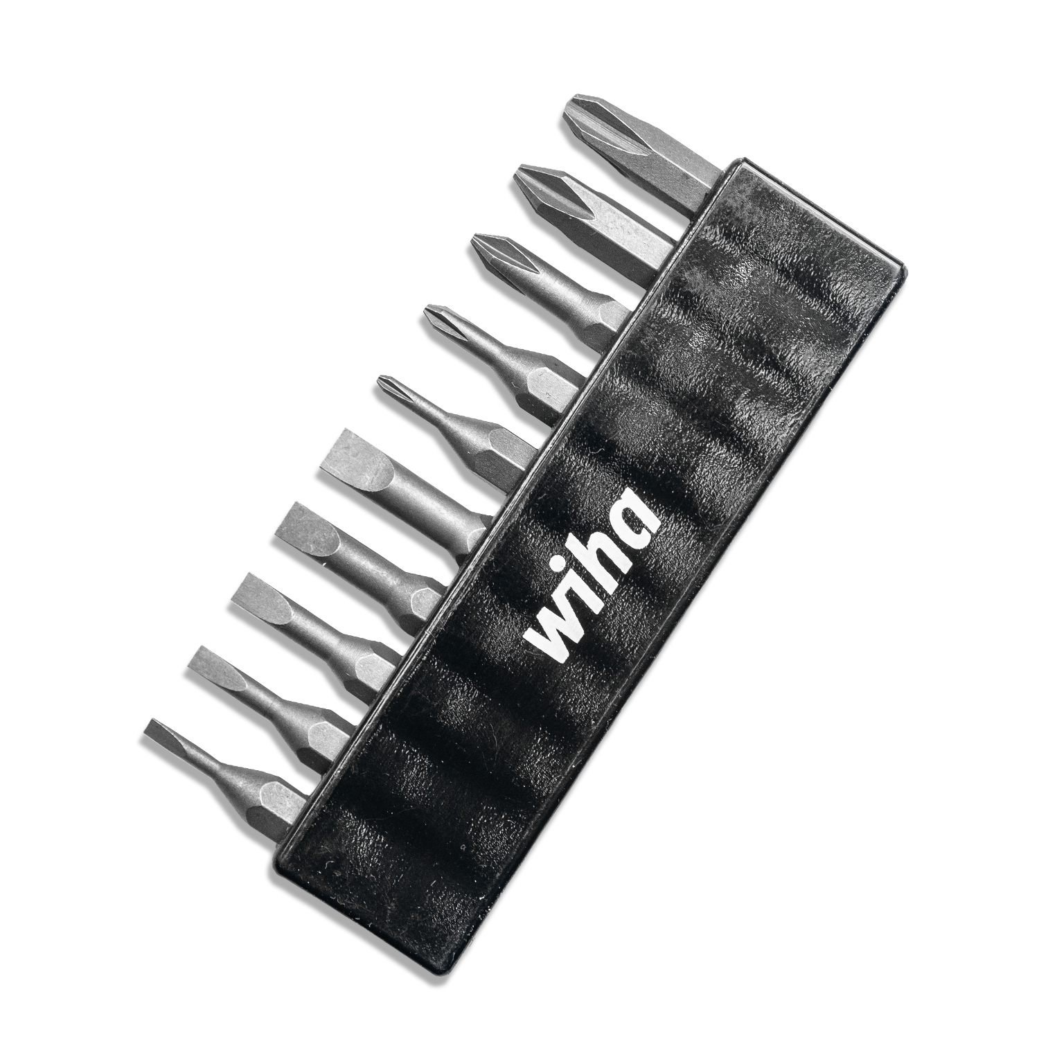 Wiha - Micro Bit Set Slotted + – 10-Piece Phillips - - Knafs